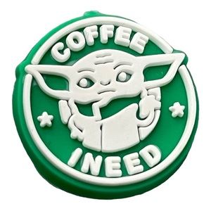 💕3/$13💕GROGU STARBUCKS CROC CHARM